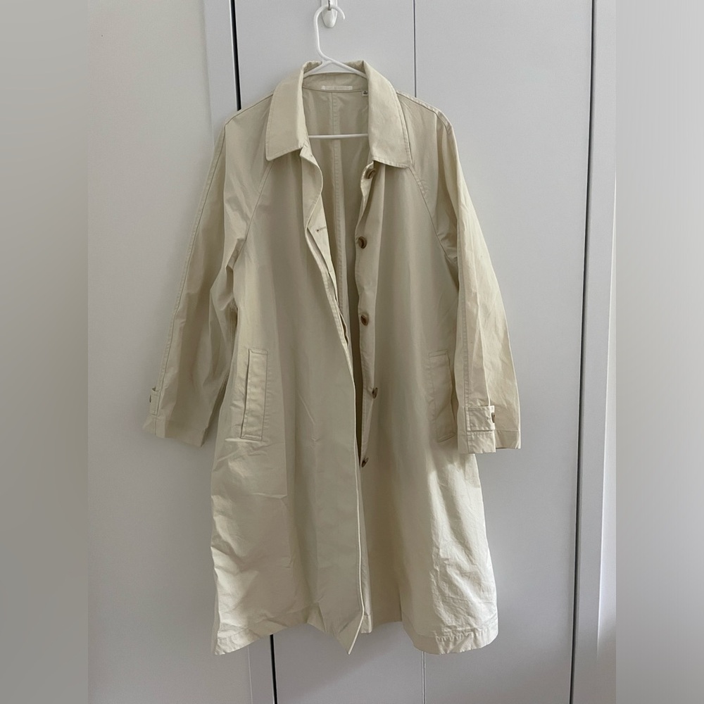 Uniqlo Beige Trench Coat